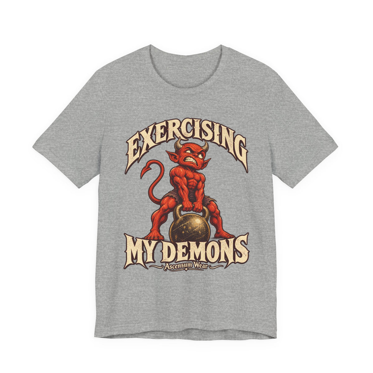 Exercising My Demons — Halloween Unisex Tee | Ascensum Wear