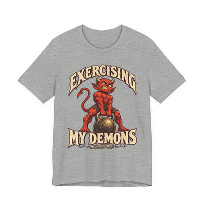 Exercising My Demons — Halloween Unisex Tee | Ascensum Wear