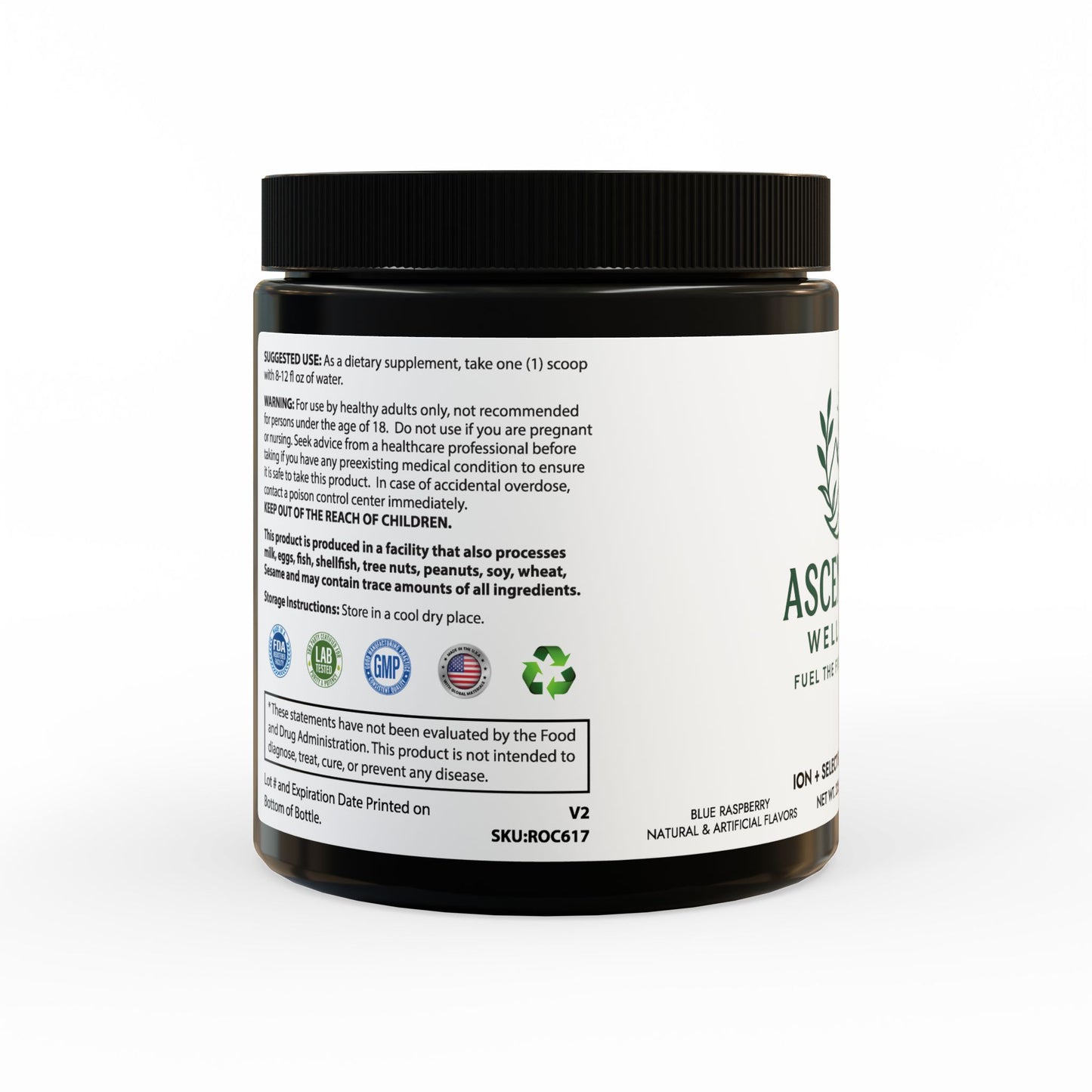 ION + Select Electrolyte Supplement (225g, 7.9oz)