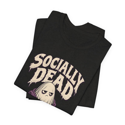 Socially Dead — Halloween Unisex Tee | Ascensum Wear