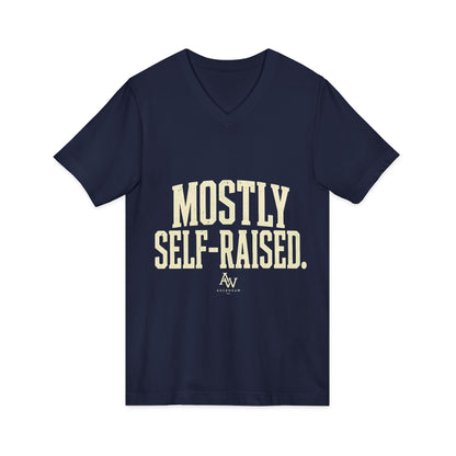 Mostly Self-Raised | Women's Empowerment V-Neck Tee