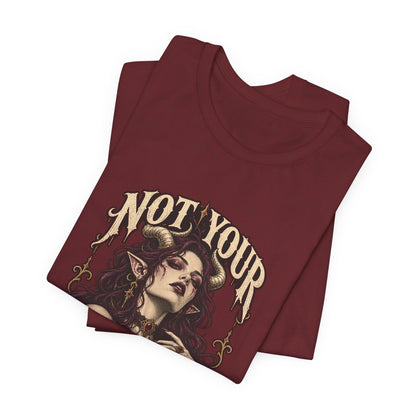 Not Your Little Monster — Halloween Graphic Tee | Ascensum Wear