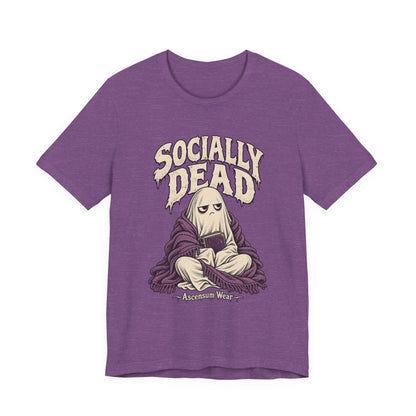 Socially Dead — Halloween Unisex Tee | Ascensum Wear