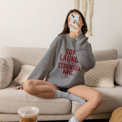 Soft Launch of a Stronger Me — Women's Empowerment Crewneck | Ascensum Wear
