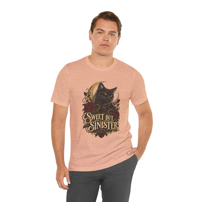 Sweet But Sinister — Black Cat Halloween Tee | Ascensum Wear