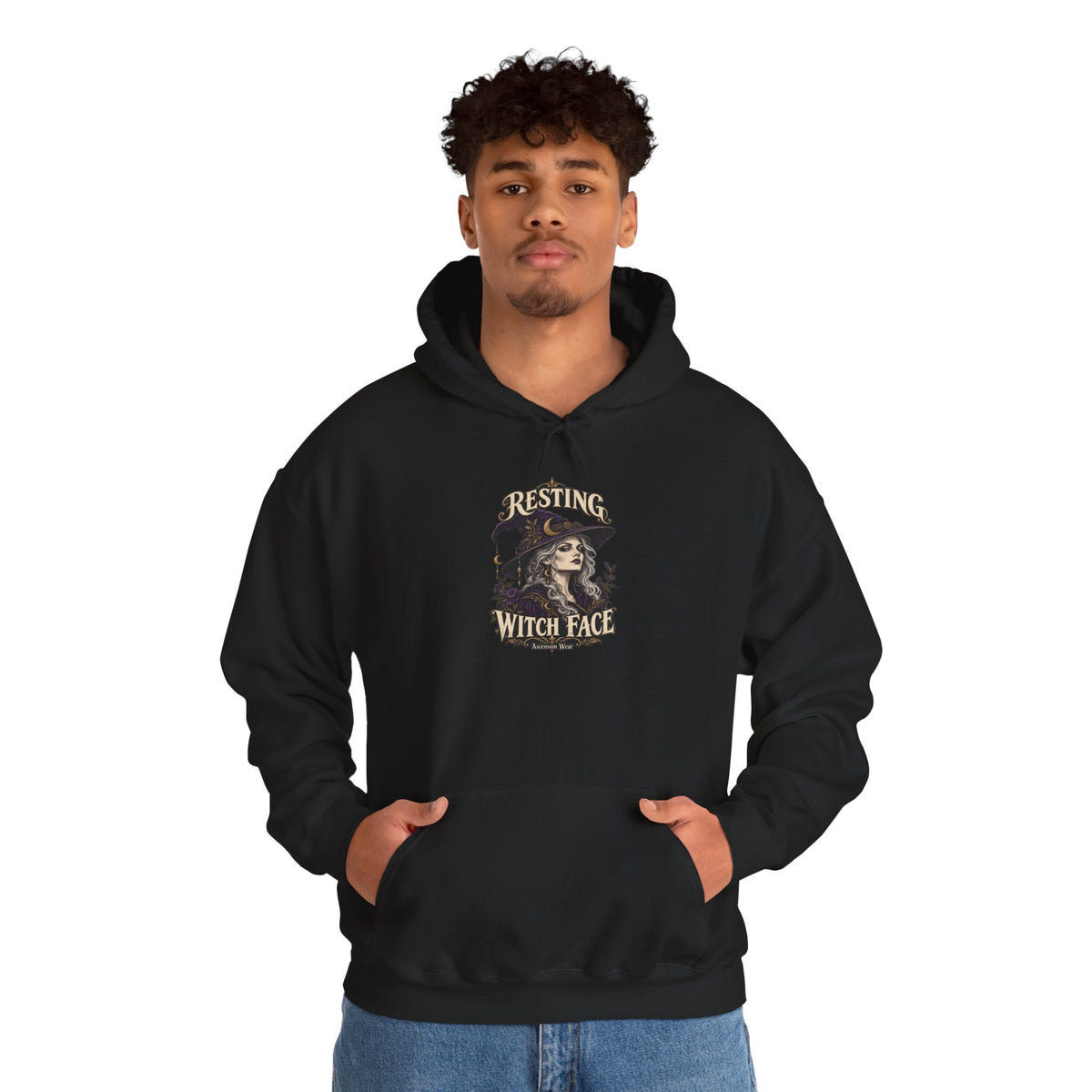 Resting Witch Face — Halloween Unisex Hoodie | Ascensum Wear