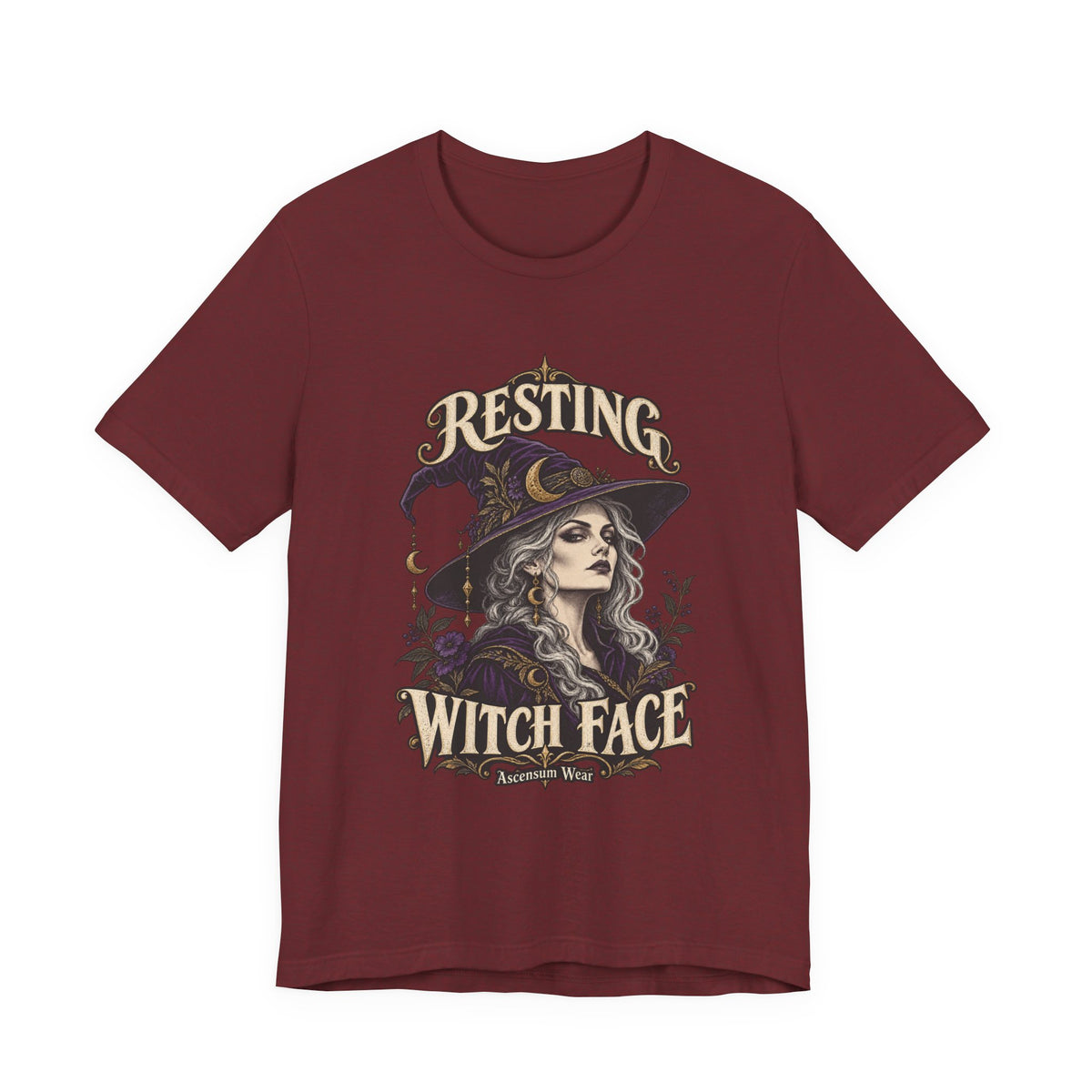 Resting Witch Face — Halloween Unisex Tee | Ascensum Wear