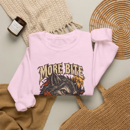 More Bite Less Bark — Halloween Unisex Crewneck | Ascensum Wear