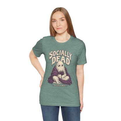 Socially Dead — Halloween Unisex Tee | Ascensum Wear