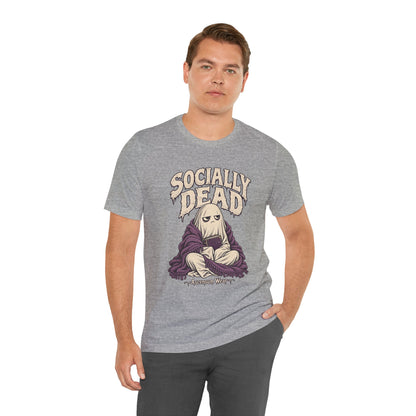 Socially Dead — Halloween Unisex Tee | Ascensum Wear