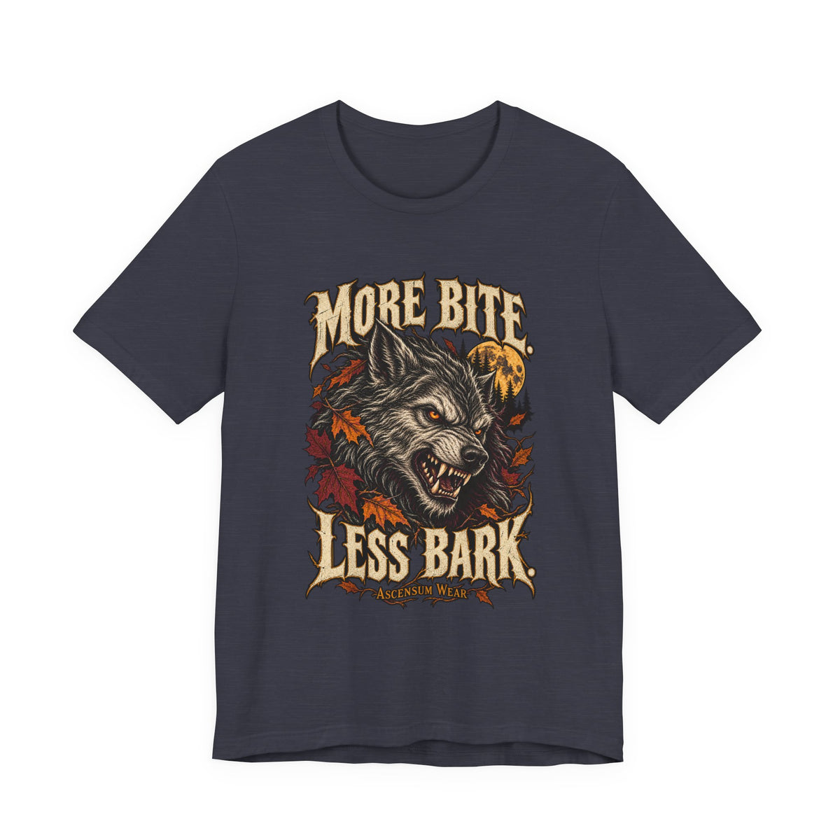 More Bite Less Bark — Halloween Unisex Tee | Ascensum Wear