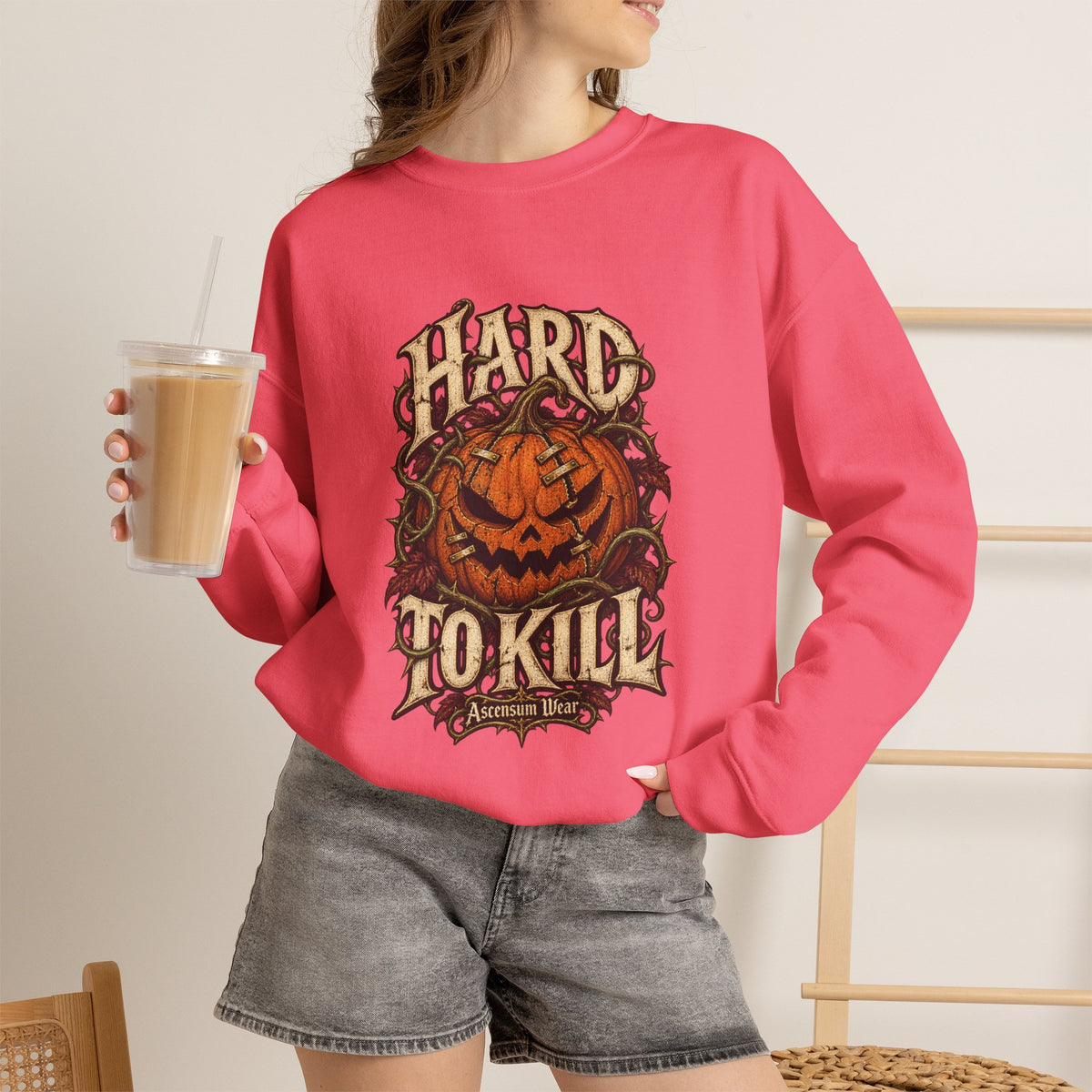 Hard to Kill — Halloween Unisex Crewneck | Ascensum Wear