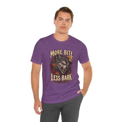 More Bite Less Bark — Halloween Unisex Tee | Ascensum Wear