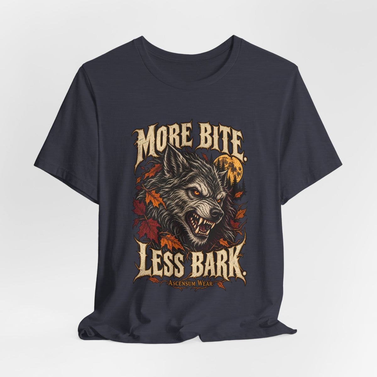 More Bite Less Bark — Halloween Unisex Tee | Ascensum Wear