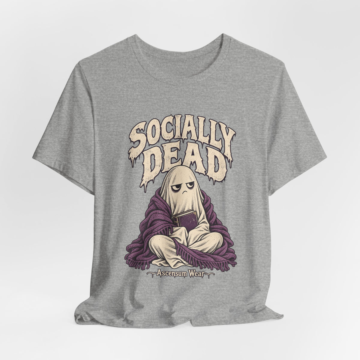 Socially Dead — Halloween Unisex Tee | Ascensum Wear