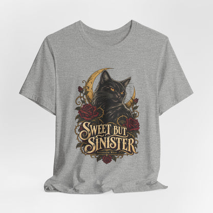 Sweet But Sinister — Black Cat Halloween Tee | Ascensum Wear