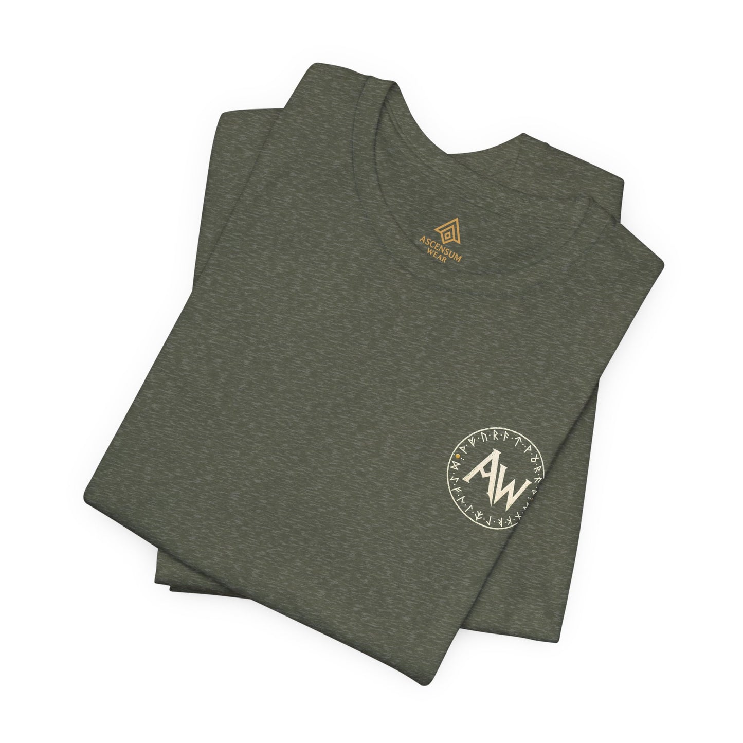 Jörmungandr — Norse Serpent Ring Back Print T-Shirt | Ascensum Wear