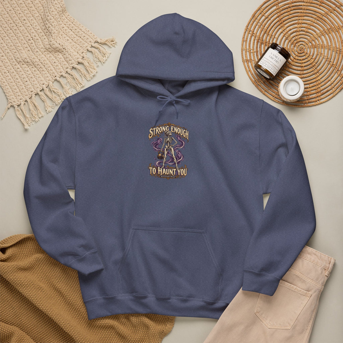 Strong Enough to Haunt You — Halloween Unisex Hoodie | Ascensum Wear