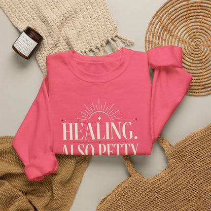 Healing. Also Pretty. Balanced. — Women's Empowerment Crewneck | Ascensum Wear