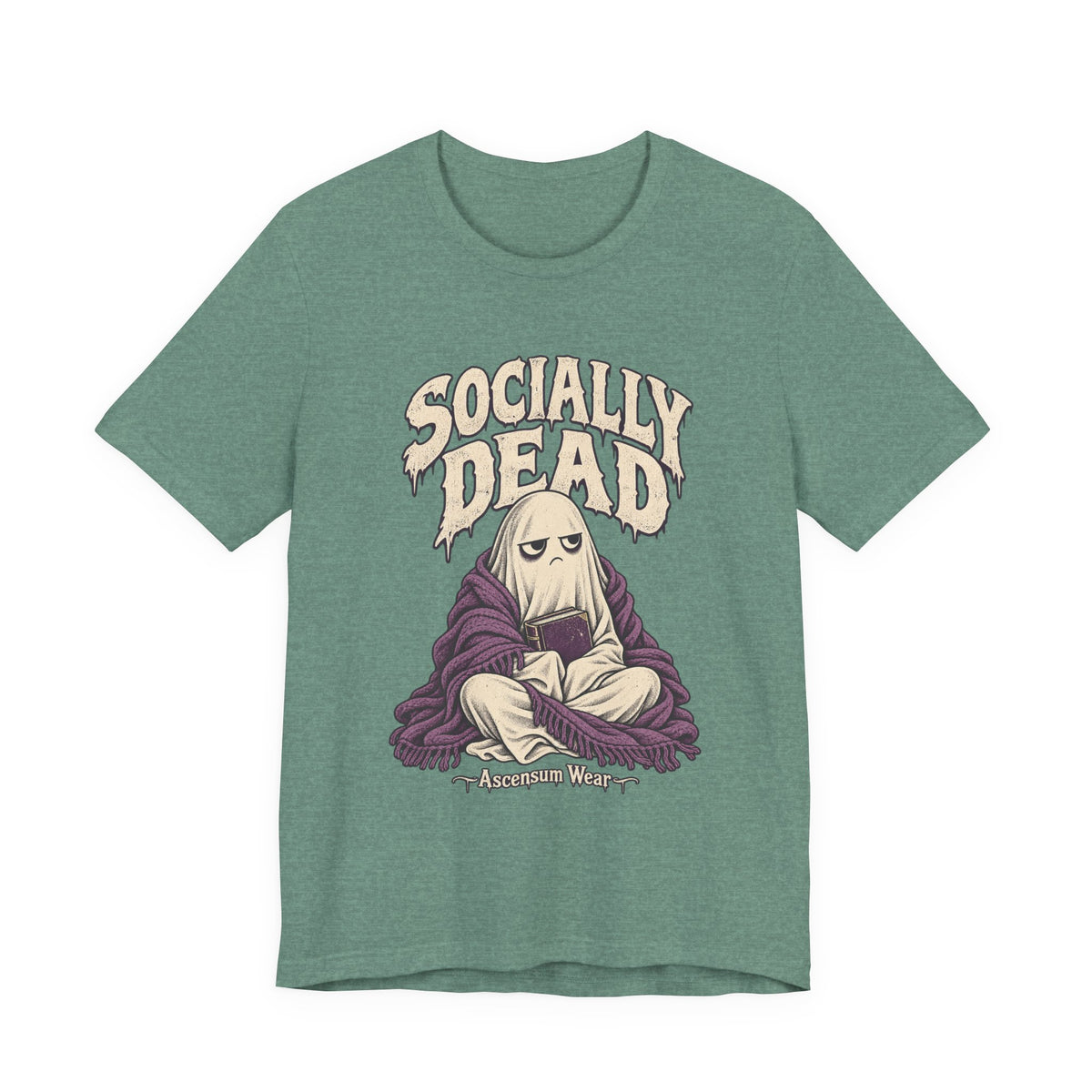 Socially Dead — Halloween Unisex Tee | Ascensum Wear