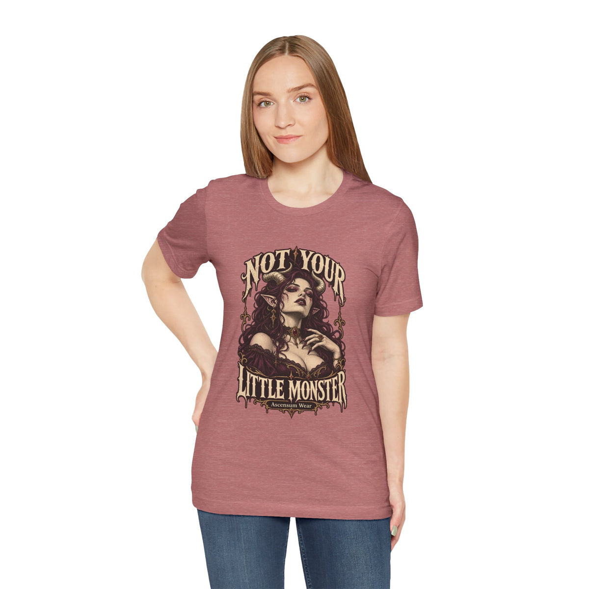 Not Your Little Monster — Halloween Graphic Tee | Ascensum Wear