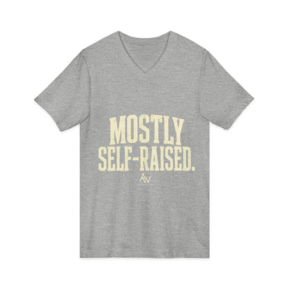 Mostly Self-Raised | Women's Empowerment V-Neck Tee