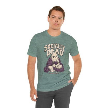 Socially Dead — Halloween Unisex Tee | Ascensum Wear