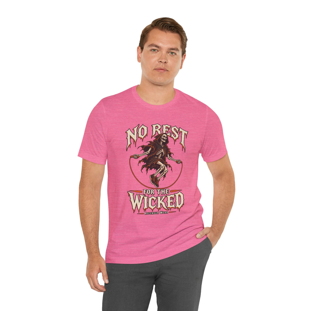 No Rest for the Wicked — Halloween Unisex Tee | Ascensum Wear