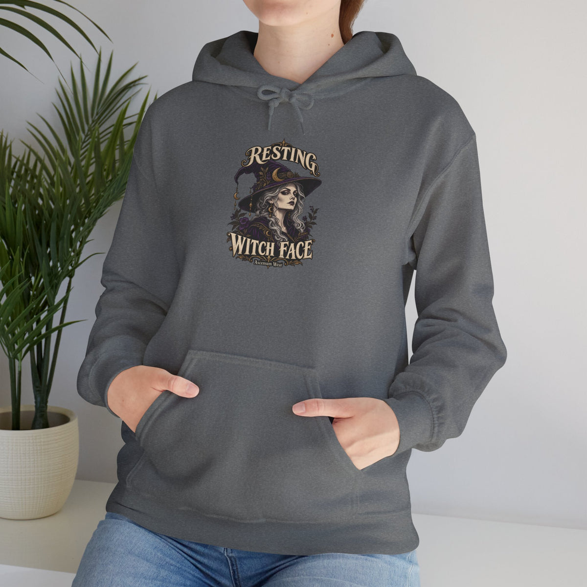 Resting Witch Face — Halloween Unisex Hoodie | Ascensum Wear