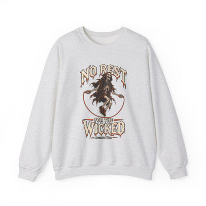 No Rest for the Wicked — Halloween Unisex Crewneck| Ascensum Wear
