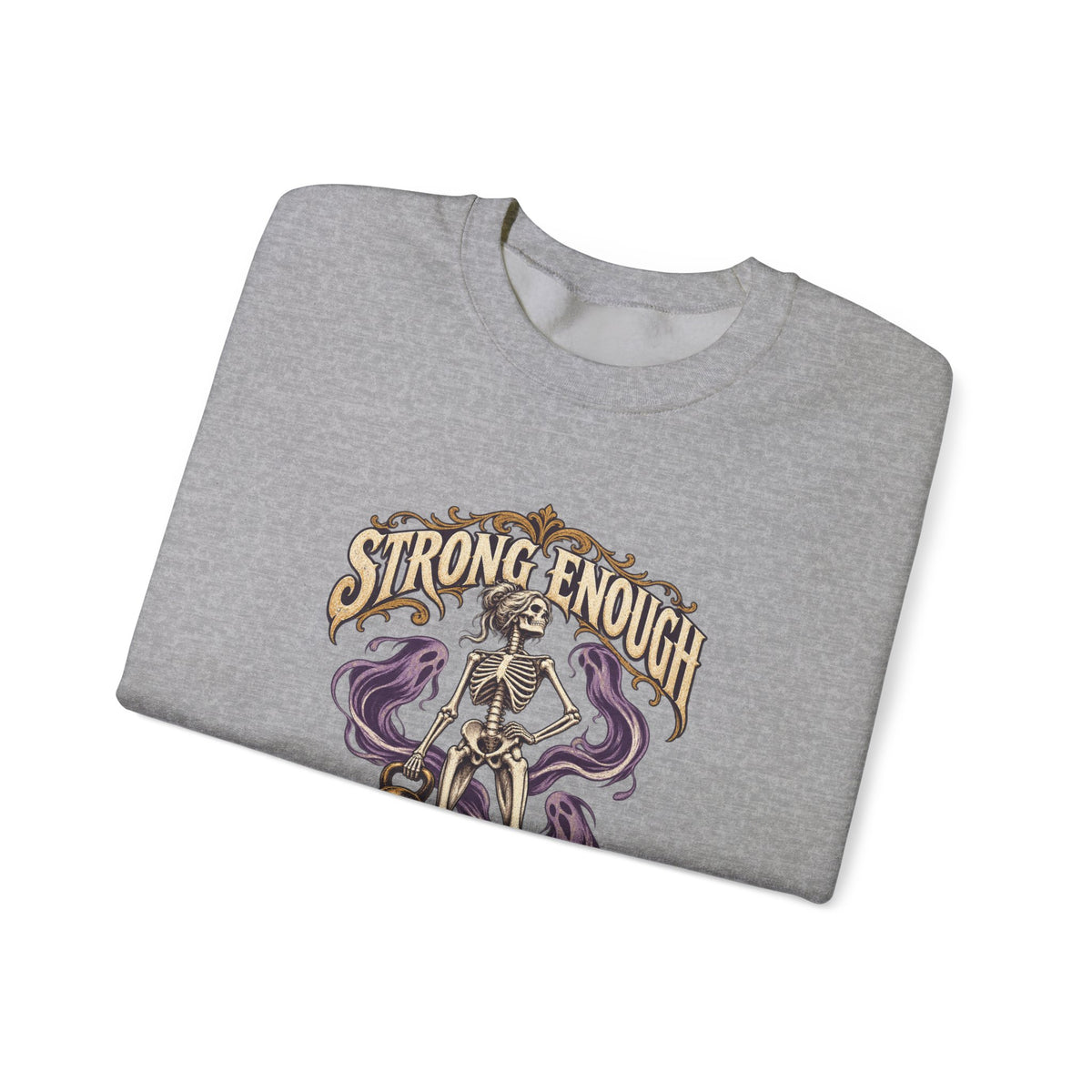 Strong Enough to Haunt You — Halloween Unisex Crewneck | Ascensum Wear