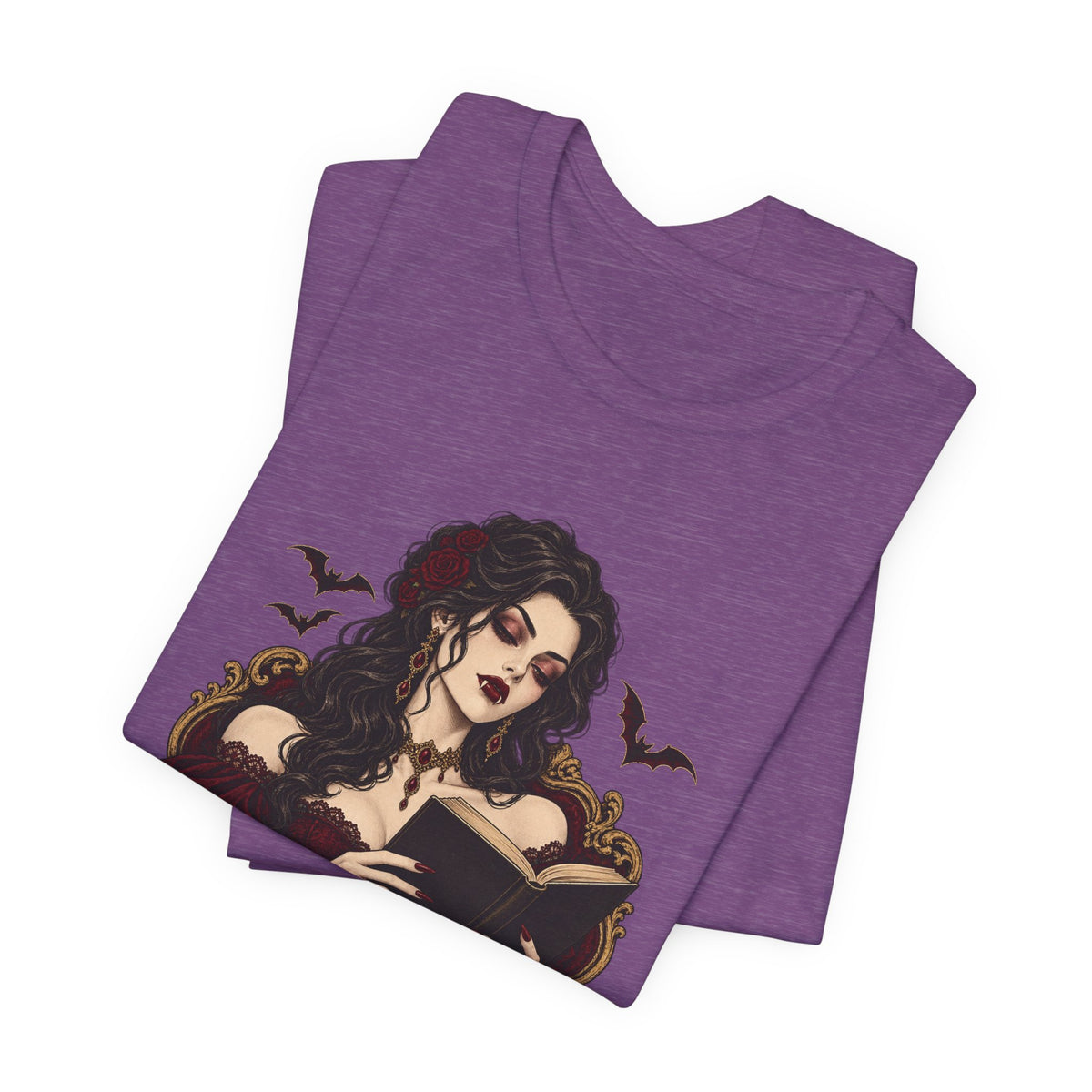 Unbothered & Undead — Women's Gothic Halloween Tee | Ascensum Wear