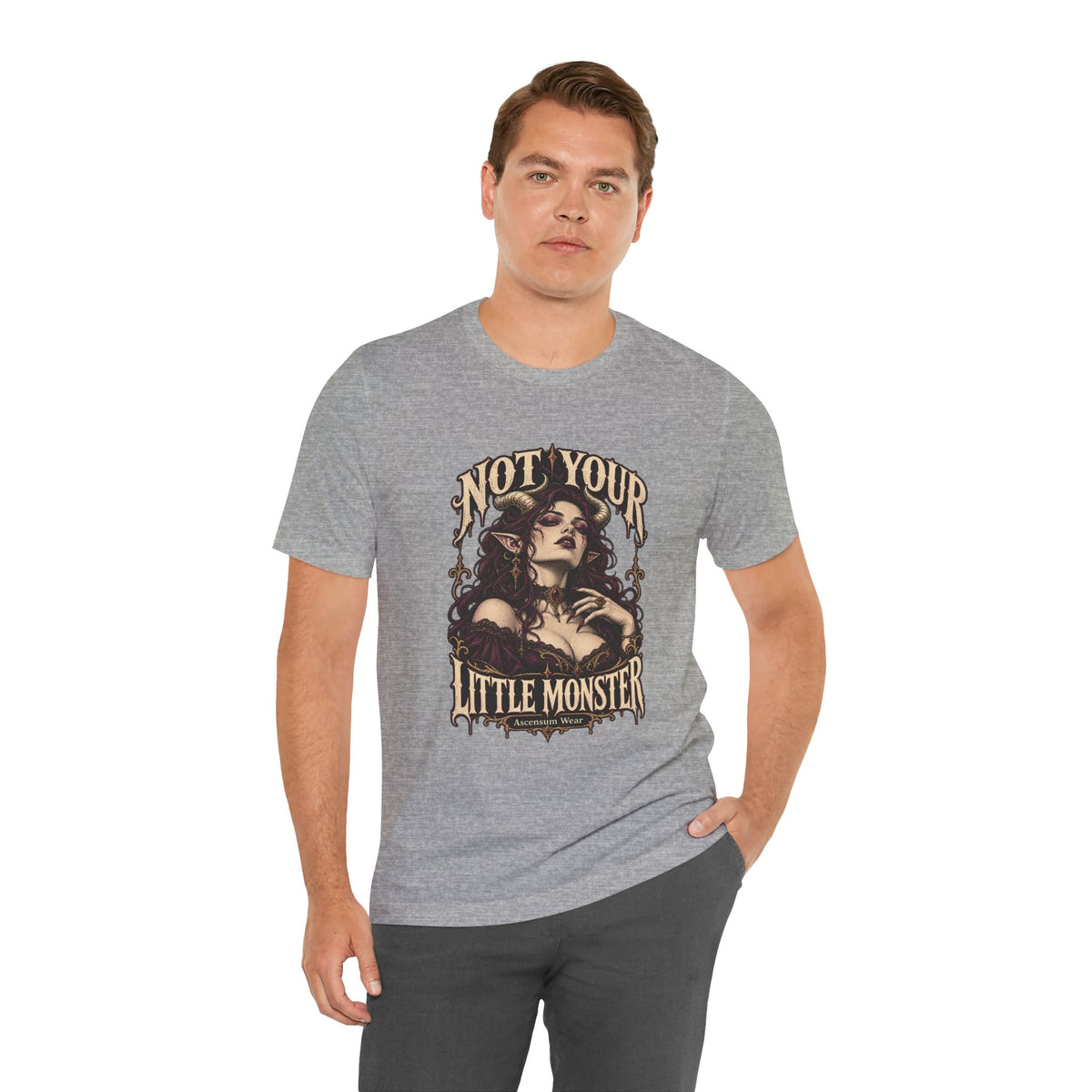 Not Your Little Monster — Halloween Graphic Tee | Ascensum Wear