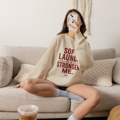 Soft Launch of a Stronger Me — Women's Empowerment Crewneck | Ascensum Wear