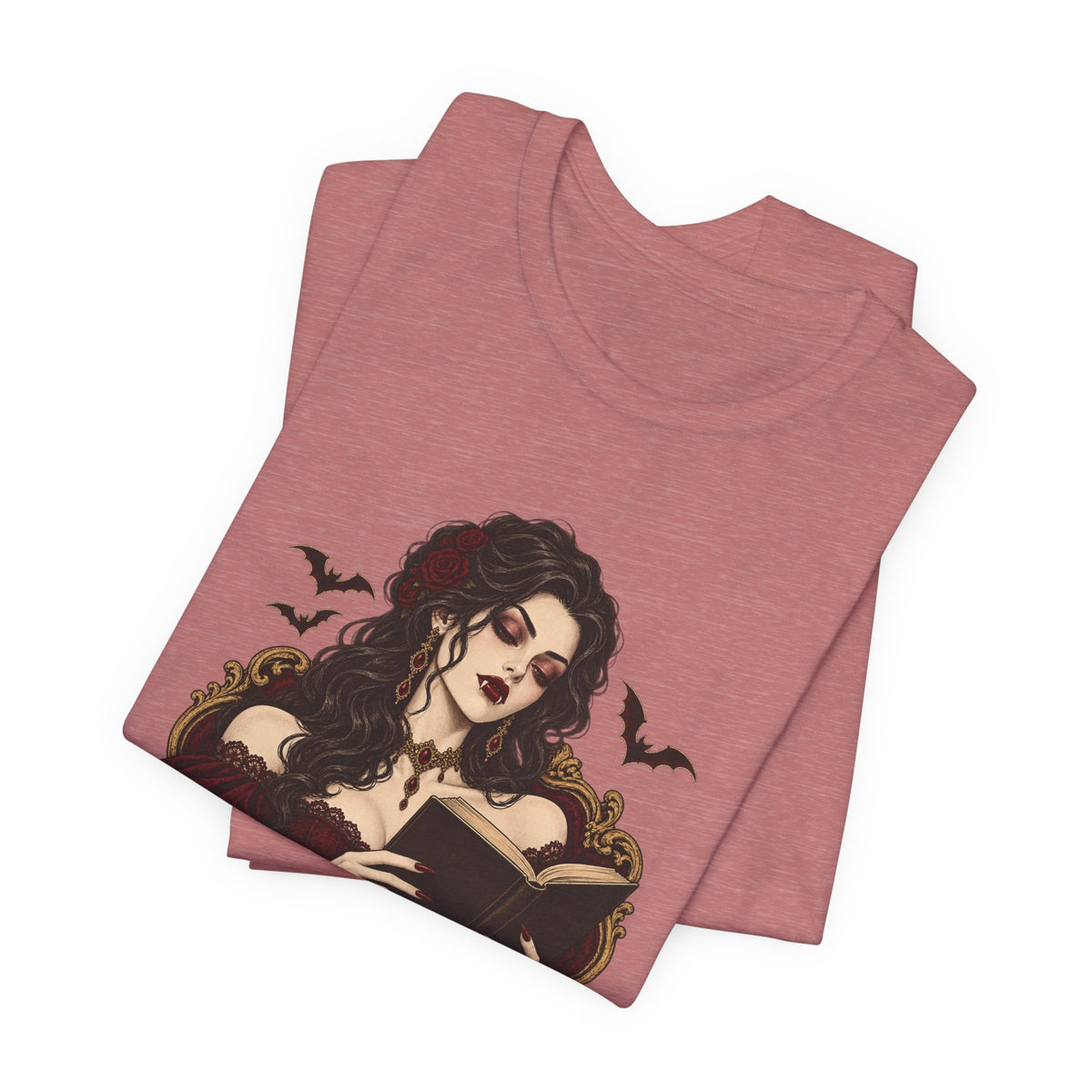 Unbothered & Undead — Women's Gothic Halloween Tee | Ascensum Wear