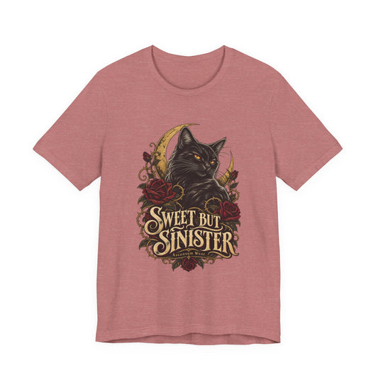 Sweet But Sinister — Black Cat Halloween Tee | Ascensum Wear