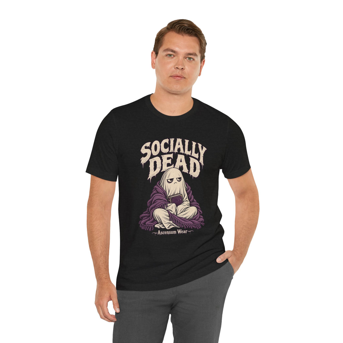 Socially Dead — Halloween Unisex Tee | Ascensum Wear