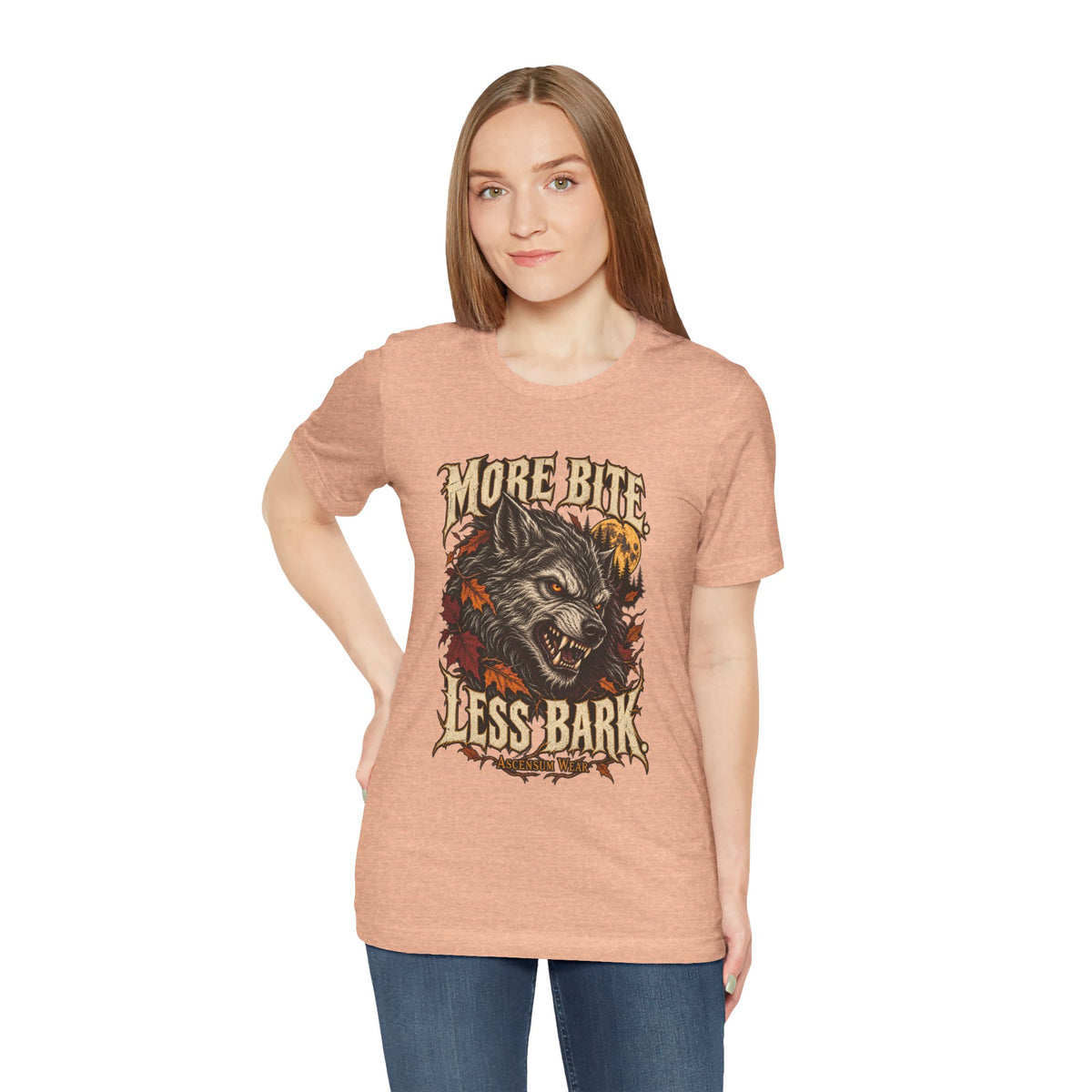 More Bite Less Bark — Halloween Unisex Tee | Ascensum Wear