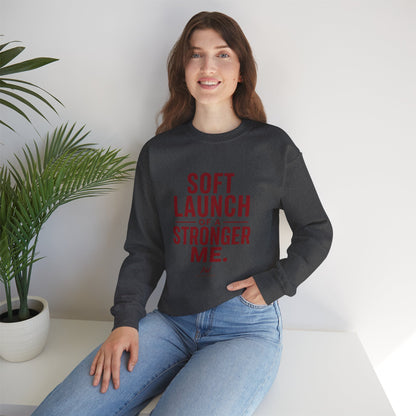 Soft Launch of a Stronger Me — Women's Empowerment Crewneck | Ascensum Wear