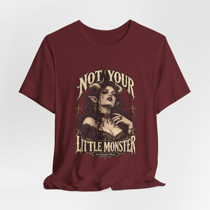 Not Your Little Monster — Halloween Graphic Tee | Ascensum Wear