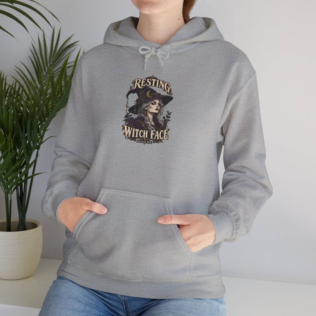 Resting Witch Face — Halloween Unisex Hoodie | Ascensum Wear