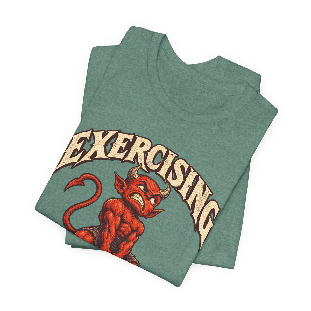 Exercising My Demons — Halloween Unisex Tee | Ascensum Wear