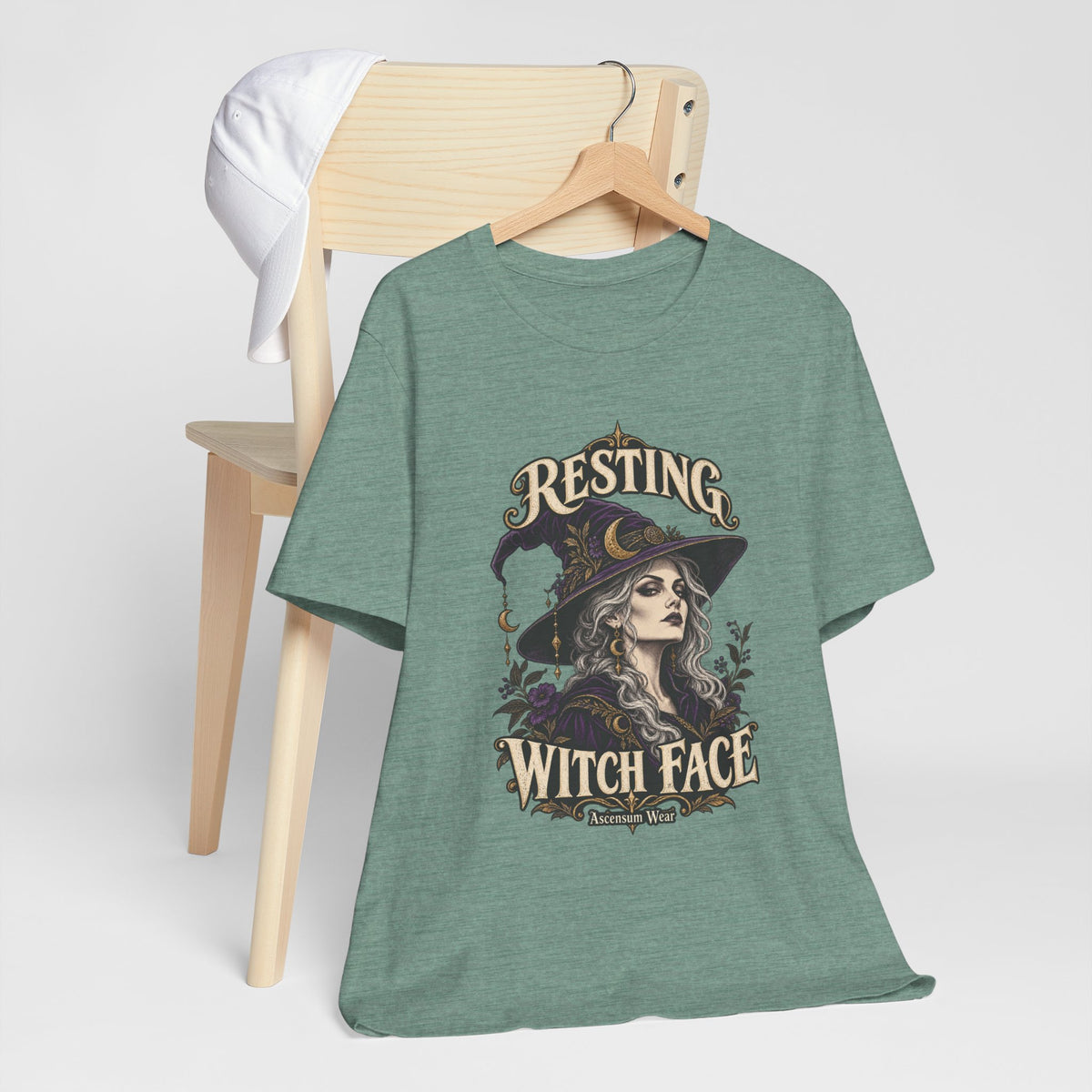 Resting Witch Face — Halloween Unisex Tee | Ascensum Wear