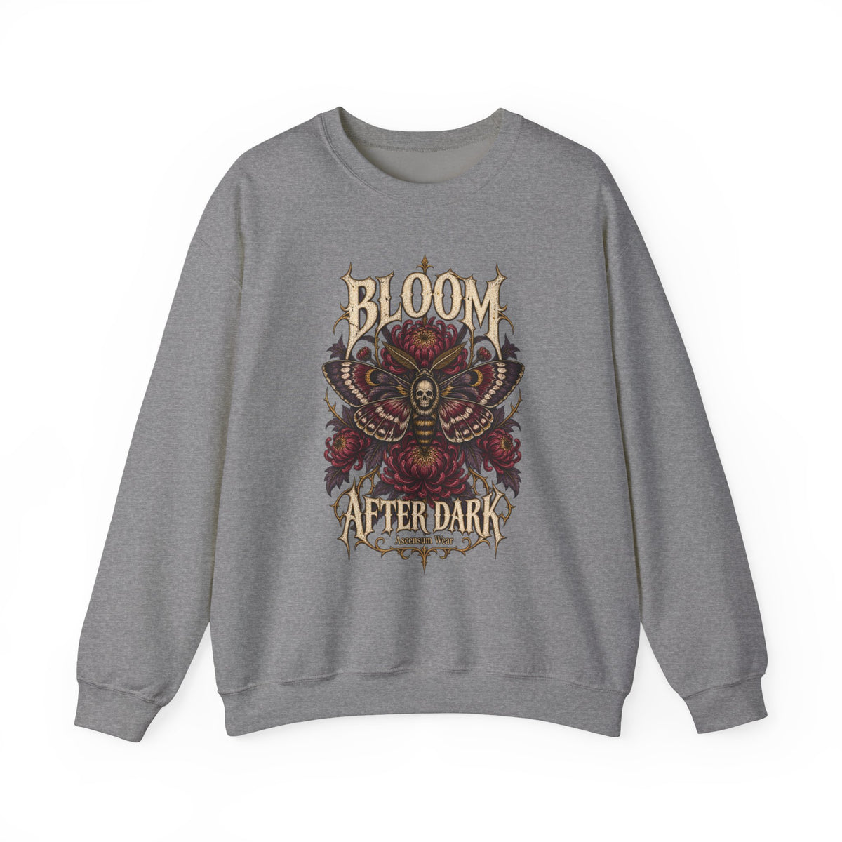 Bloom After Dark — Halloween Unisex Crewneck | Ascensum Wear