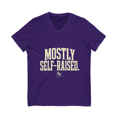 Mostly Self-Raised | Women's Empowerment V-Neck Tee