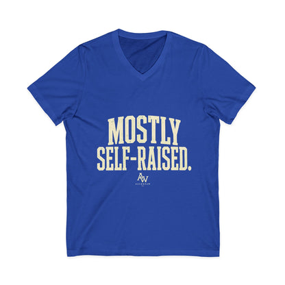 Mostly Self-Raised | Women's Empowerment V-Neck Tee