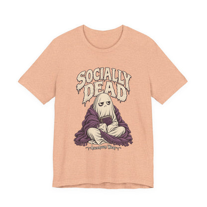 Socially Dead — Halloween Unisex Tee | Ascensum Wear