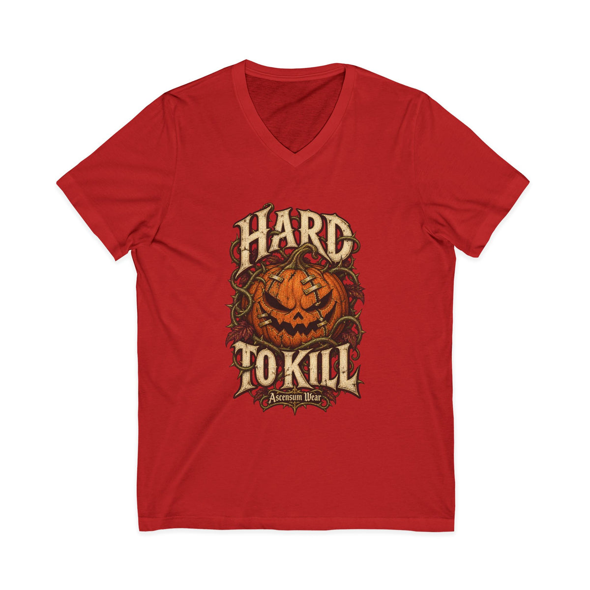 Hard to Kill — Halloween Unisex V Neck | Ascensum Wear