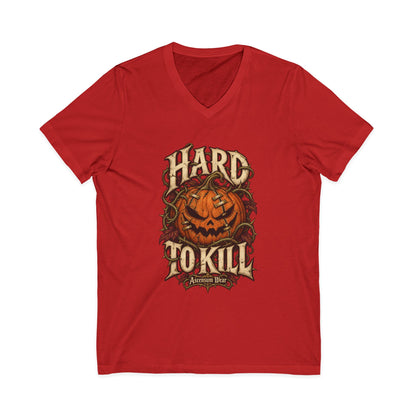 Hard to Kill — Halloween Unisex V Neck | Ascensum Wear
