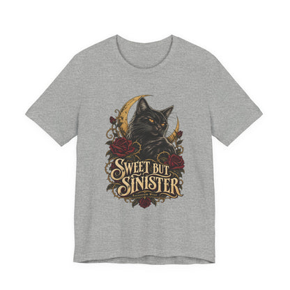 Sweet But Sinister — Black Cat Halloween Tee | Ascensum Wear